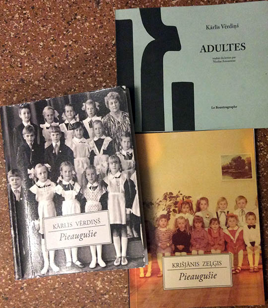 [Chronique] Kārlis Vērdiņš, Adultes, traduit du letton par Nicolas Auzanneau, par Jean Renaud