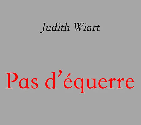 [Chronique] François Crosnier, Paroles poétiques échappées du Lycée professionnel (à propos de Judith Wiart, Pas d'équerre)
